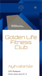 Mobile Screenshot of goldenlife.hu